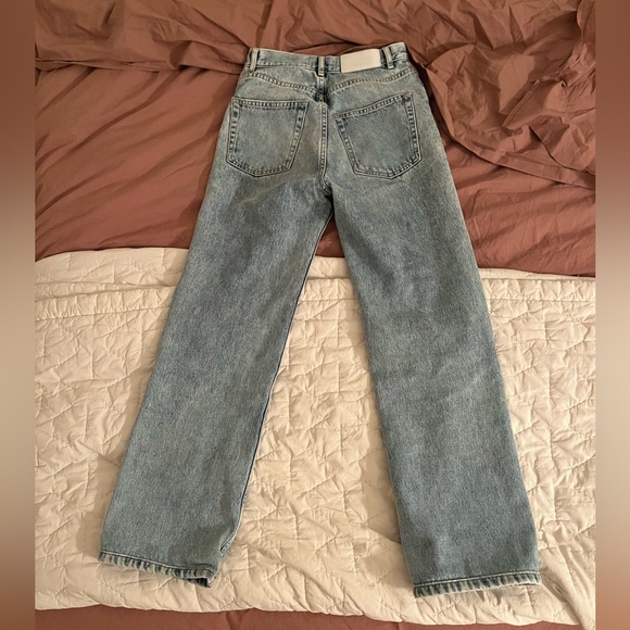 Marcella NYC - Francis Jean - Light Blue, 100% Cotton, Size 25 w/ 28” Inseam - Picture 9 of 15